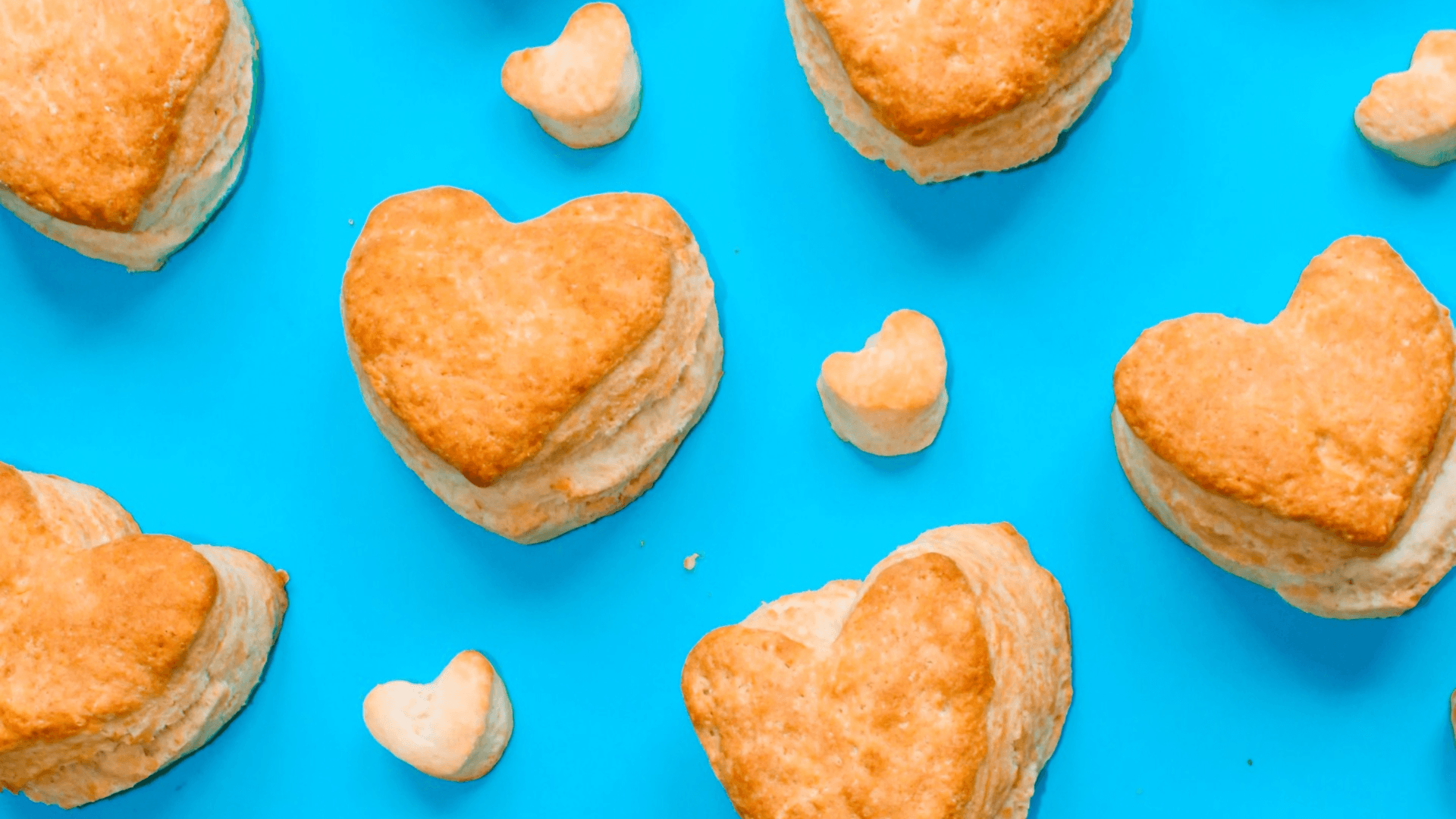 Biscuit Belly Spreads Love with Heart-Shaped Biscuits