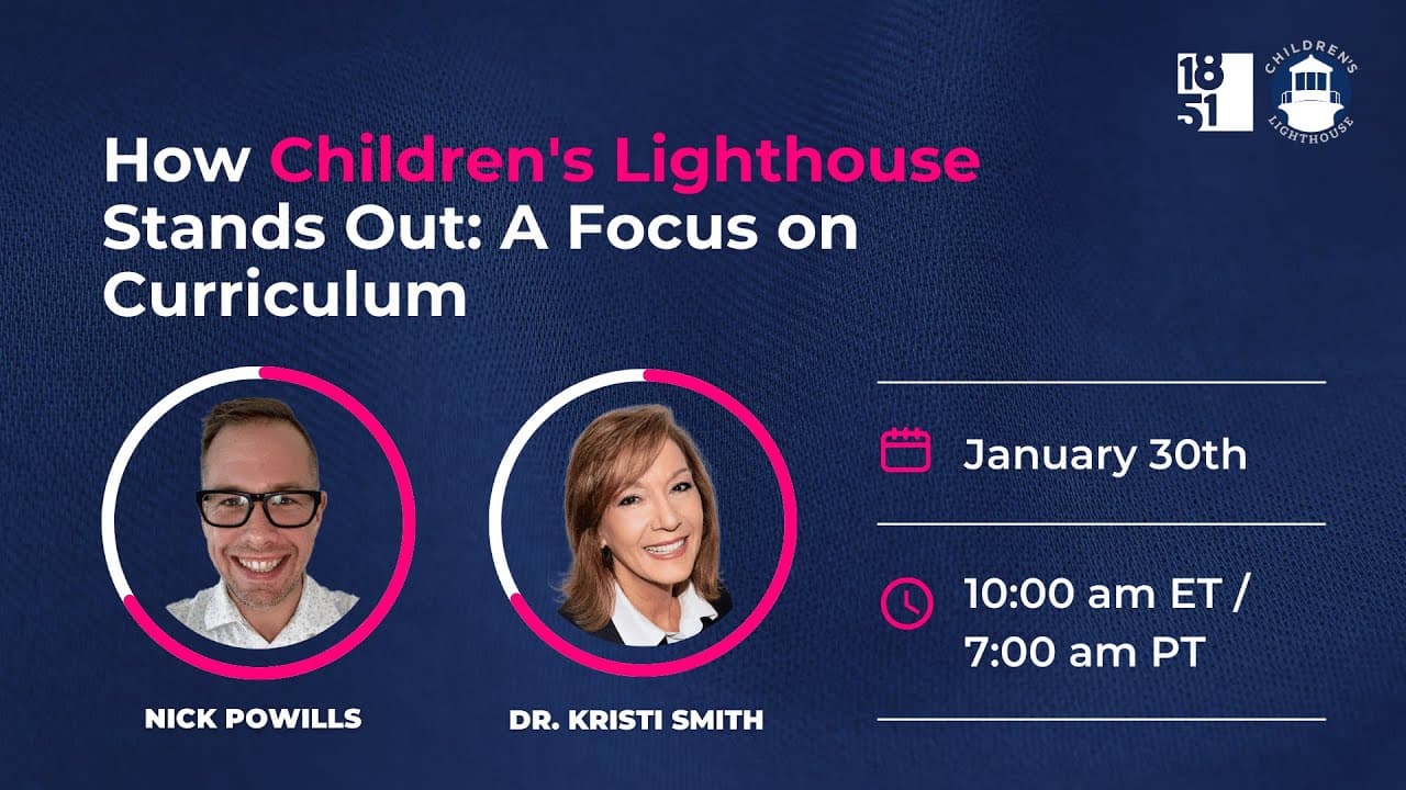 Unlocking Child Development: How Children’s Lighthouse Curriculum Drives Franchise Success