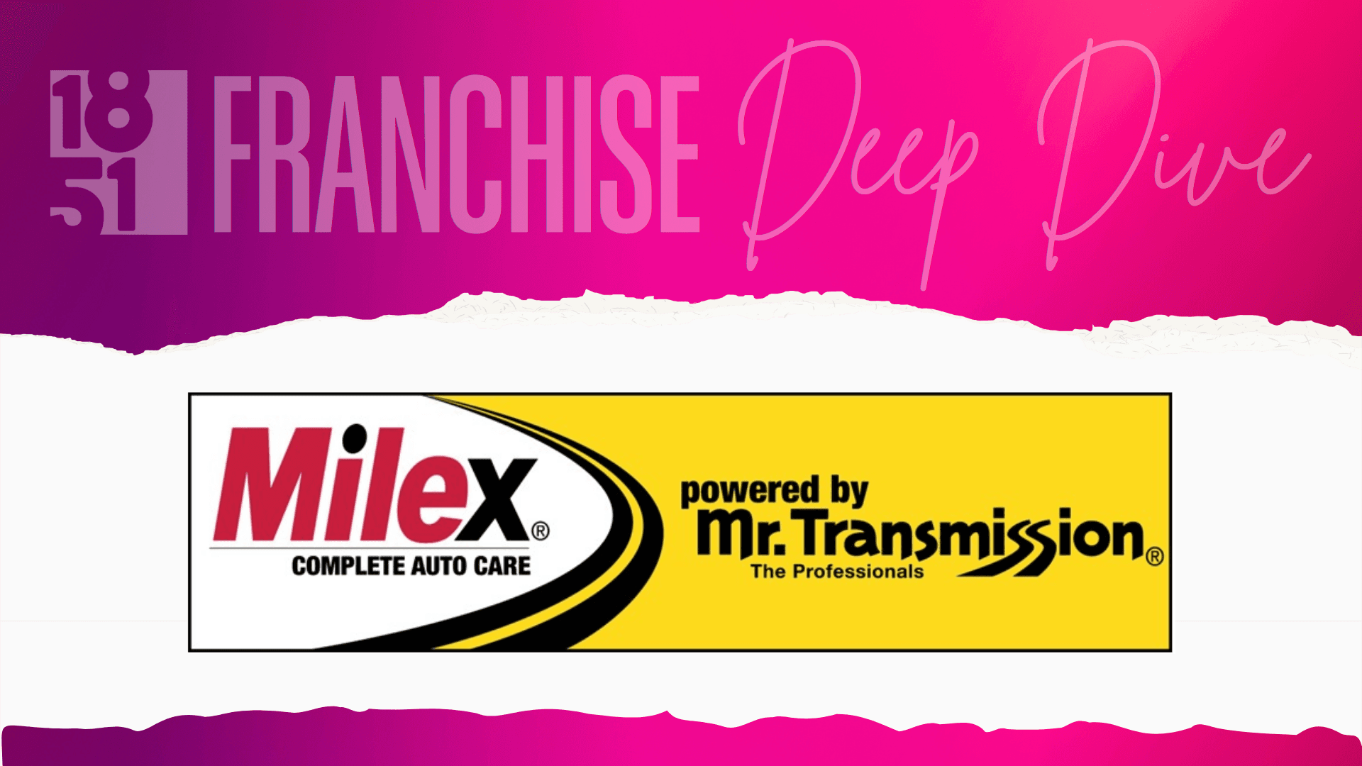 Milex/Mr. Transmission Franchise Costs, Fees, Profit and Data for 2025