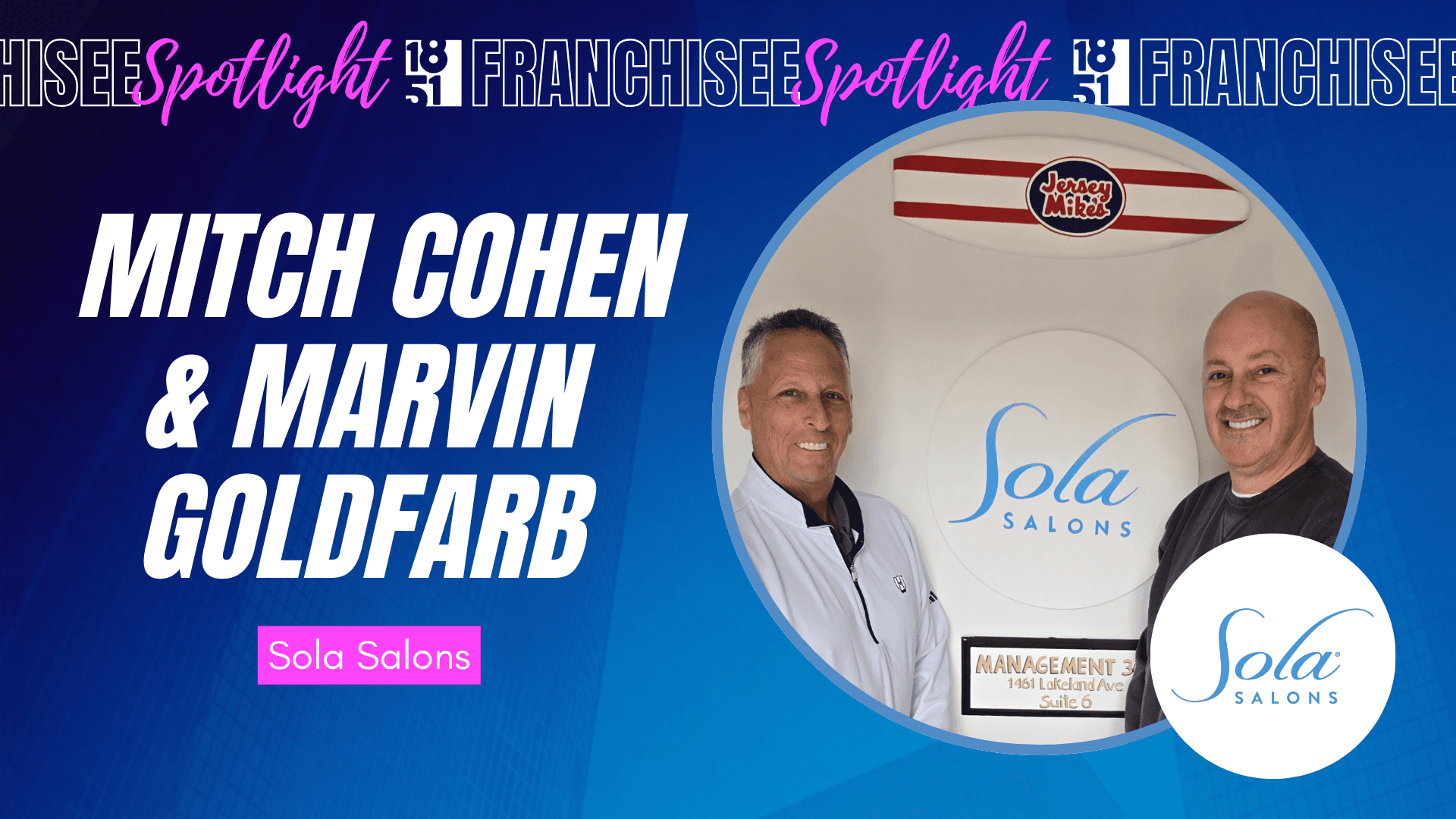 Dunkin’ and Jersey Mike’s Veterans Expand to Fourth Sola Salons Unit in Centereach, New York