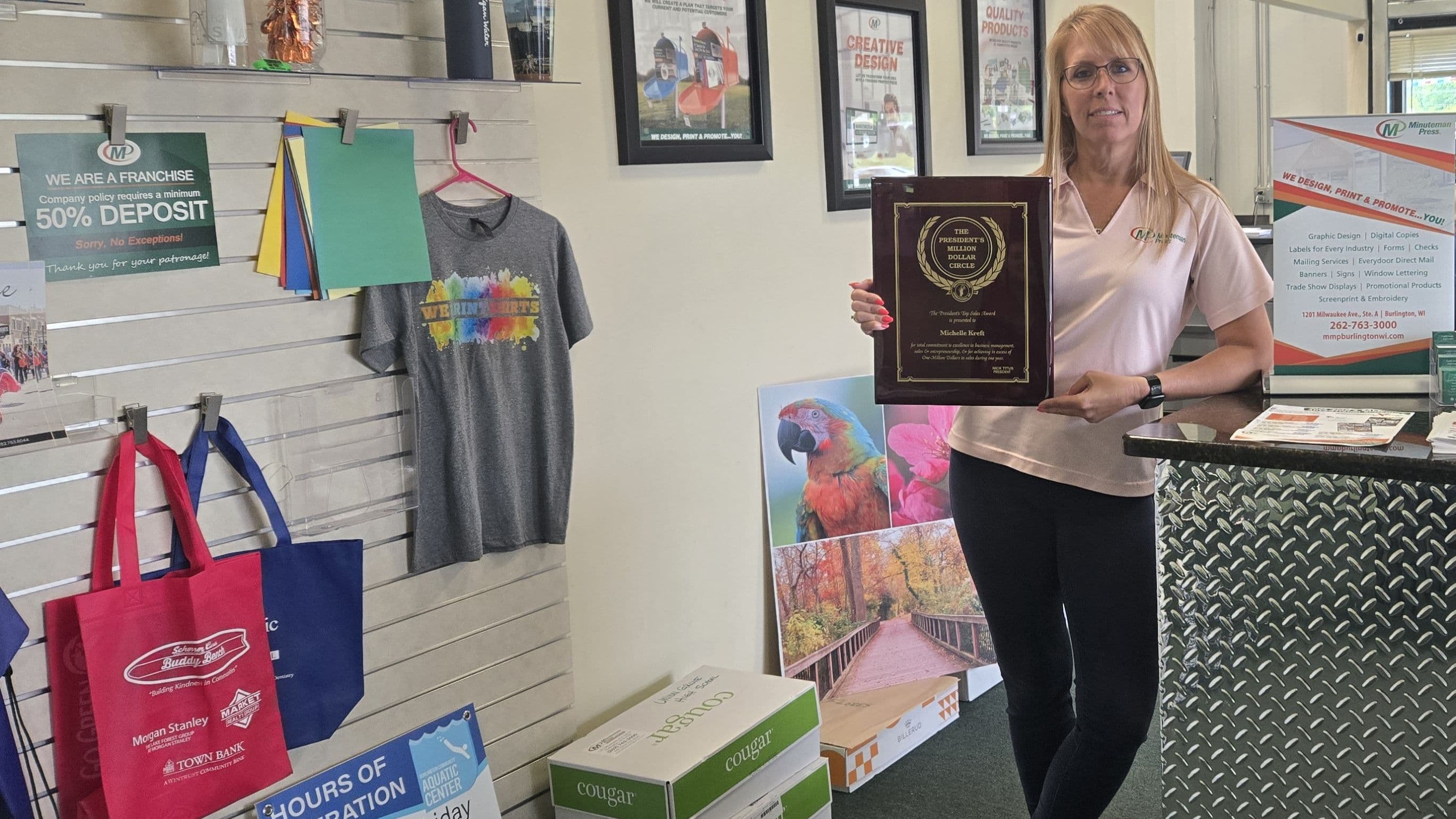 Minuteman Press Franchise Review: Employee to Owner in Burlington, WI