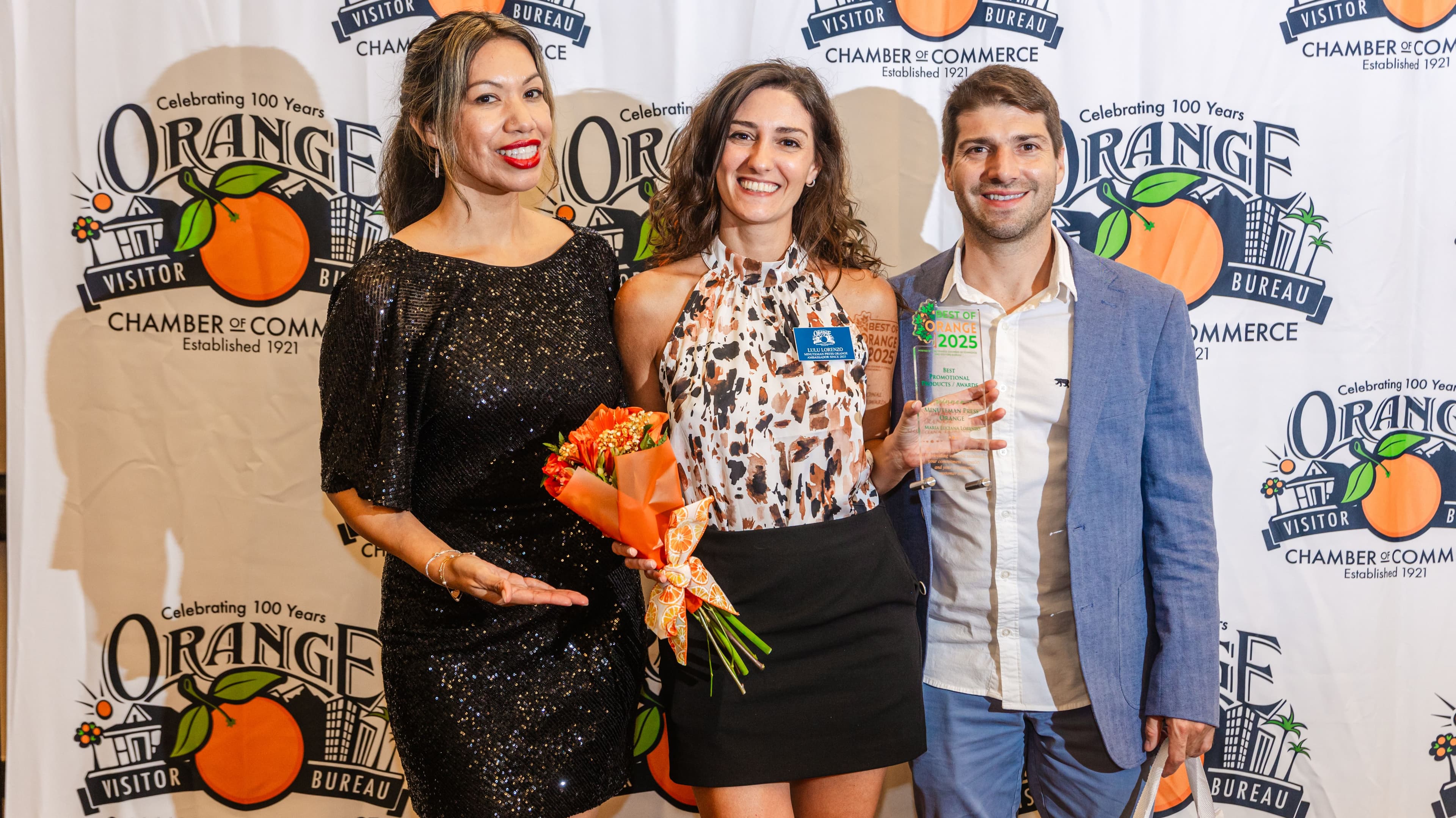 Minuteman Press Franchisee Luciana Lorenzo Wins Best of Orange Award