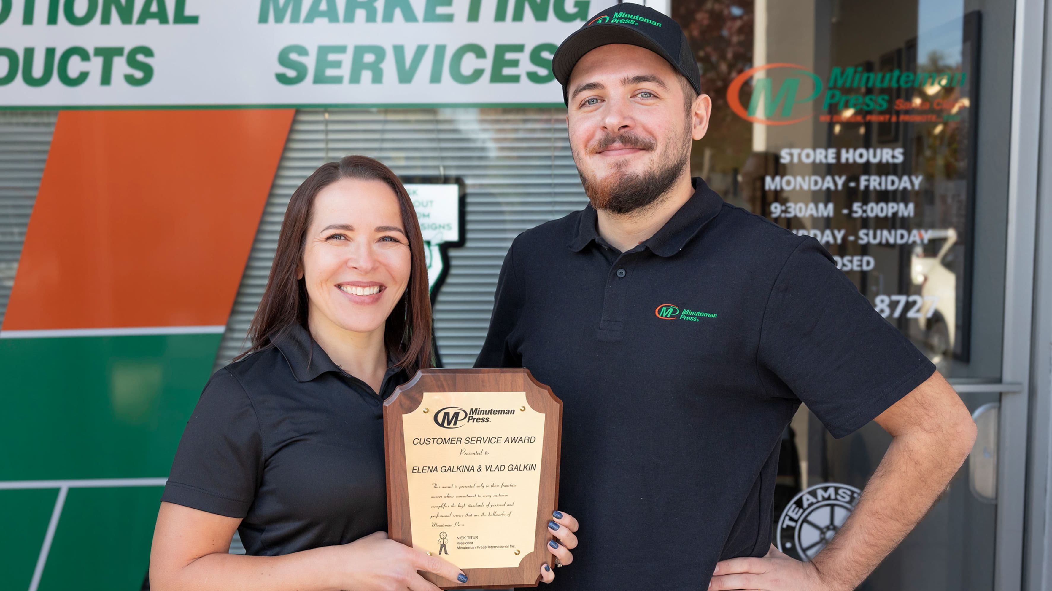 Minuteman Press Franchise Review: Elena Galkina & Vlad Galkin