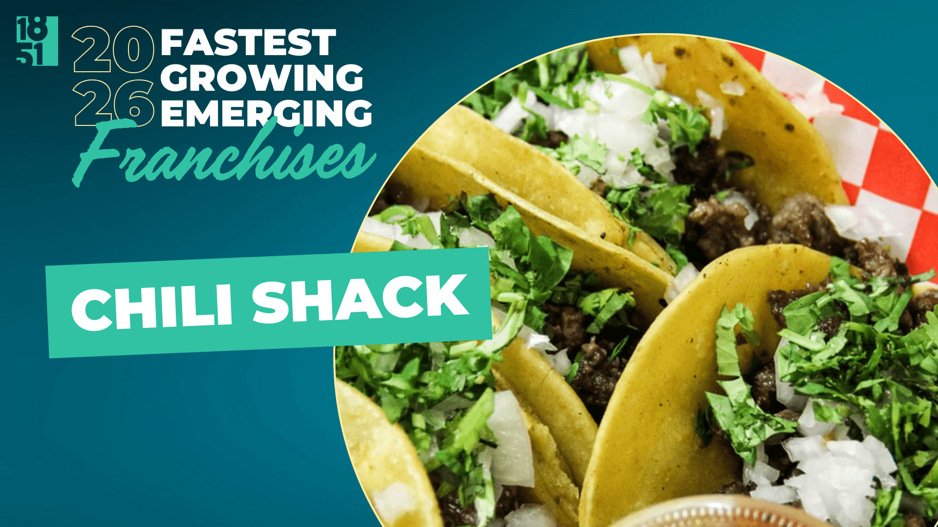 1851 Franchise’s Fastest Growing Emerging Franchises of 2026: Chili Shack