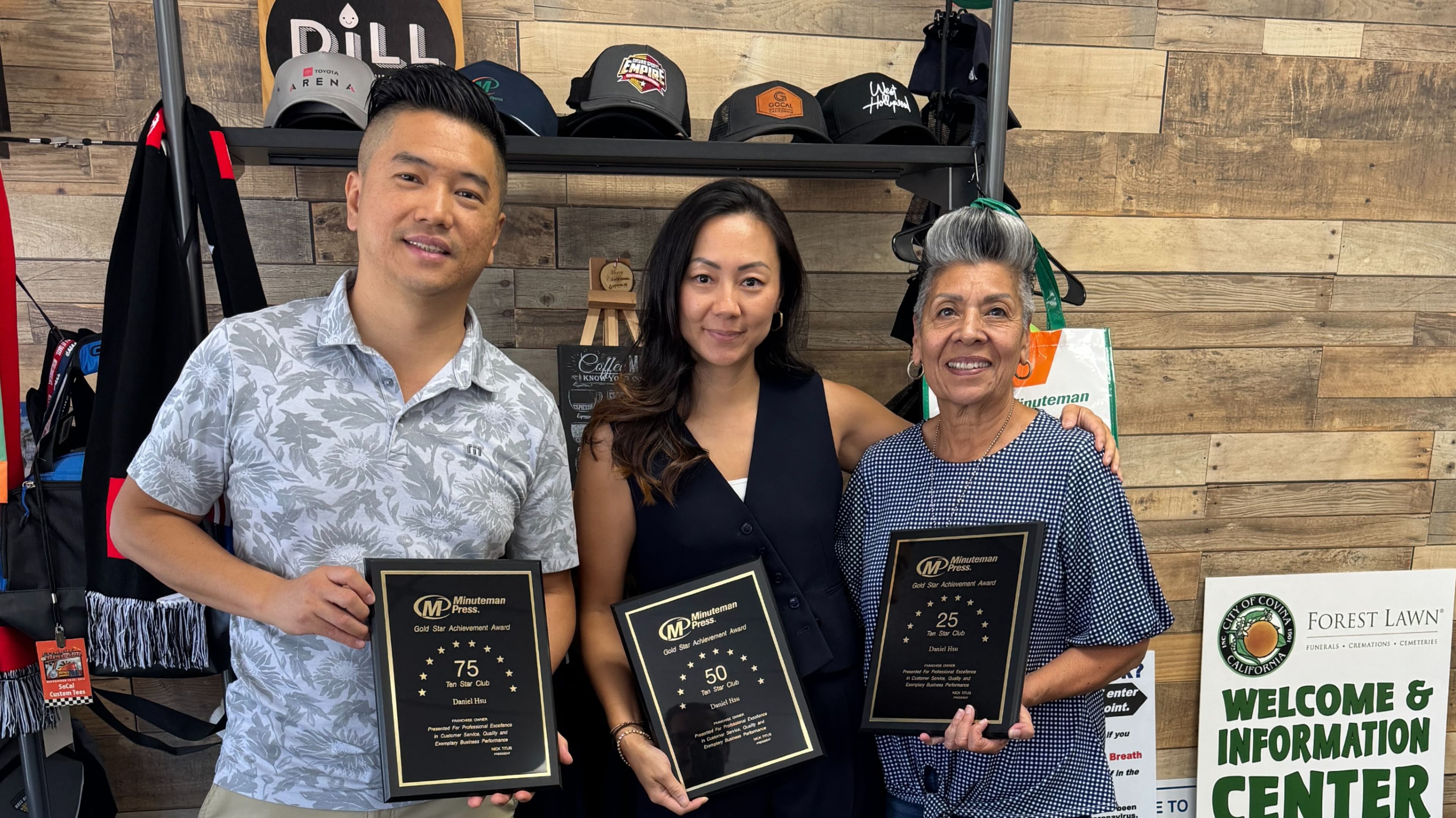 Minuteman Press Franchise Owner Daniel Hsu Achieves One Year in Covina