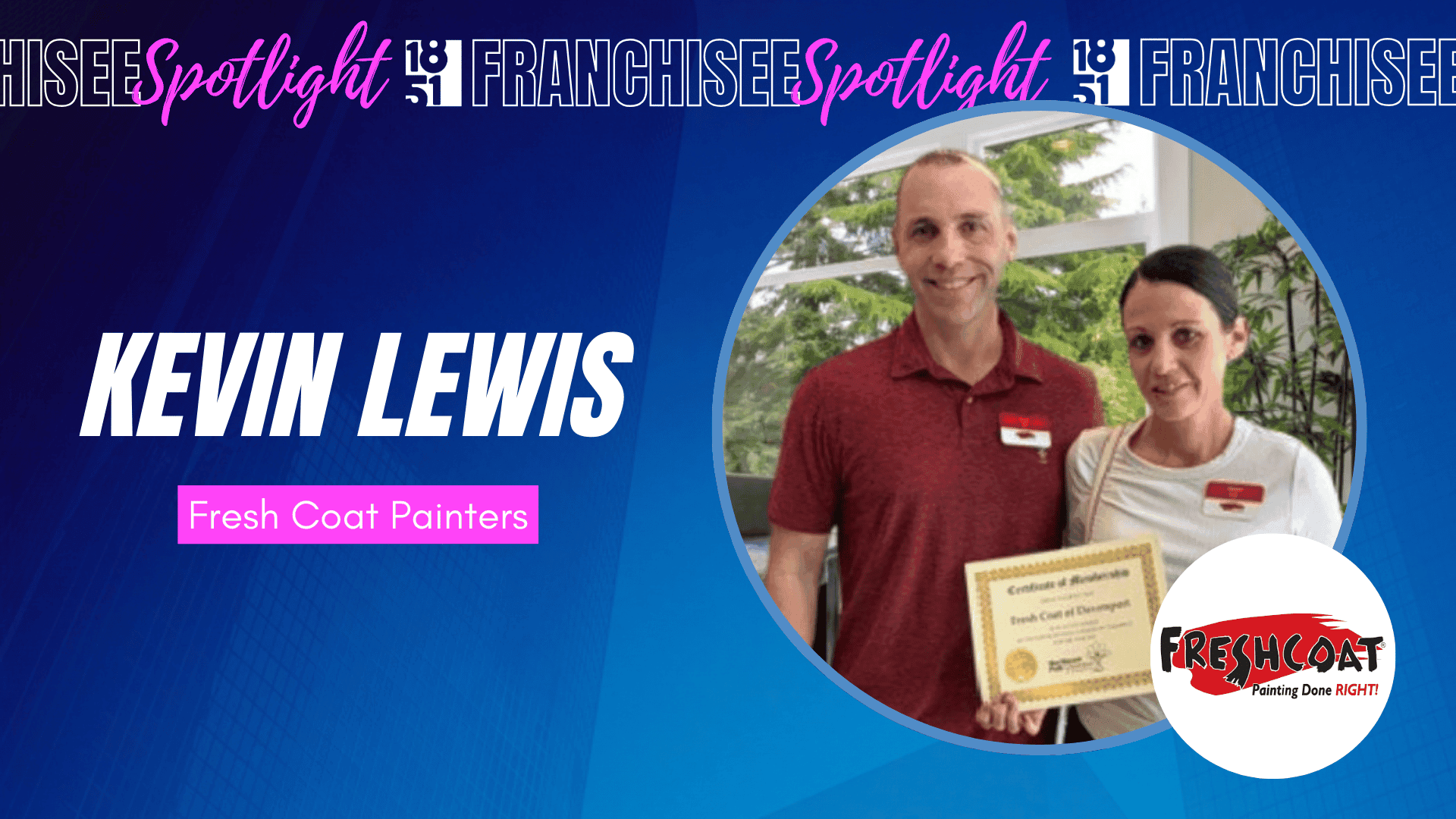 Veteran Kevin Lewis Found a Better Fit in Business Ownership With Fresh Coat Painters