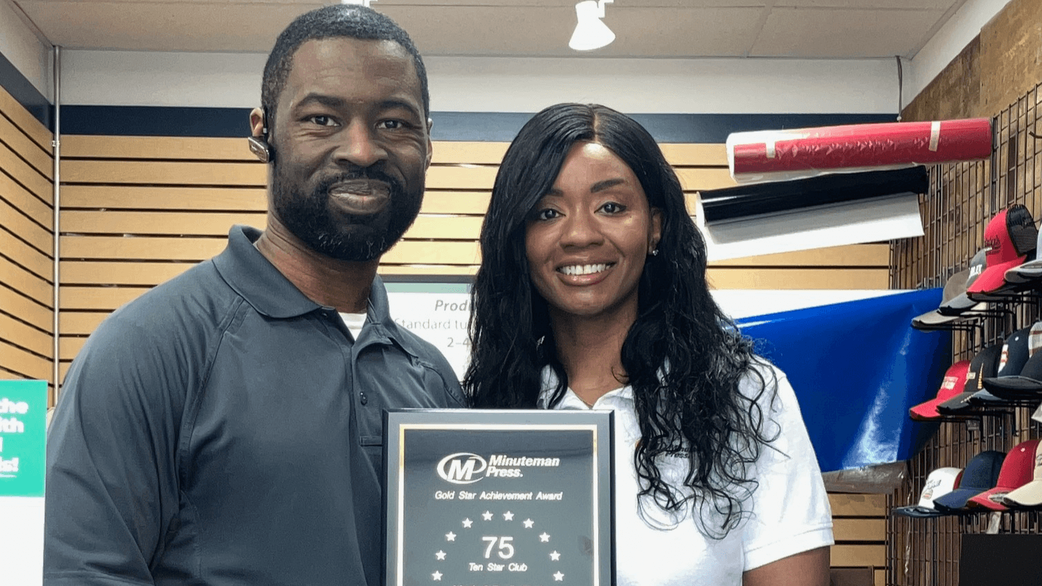 Minuteman Press Franchise Owners Tamika & Martin Neal Celebrate 4 Years in Libertyville, IL