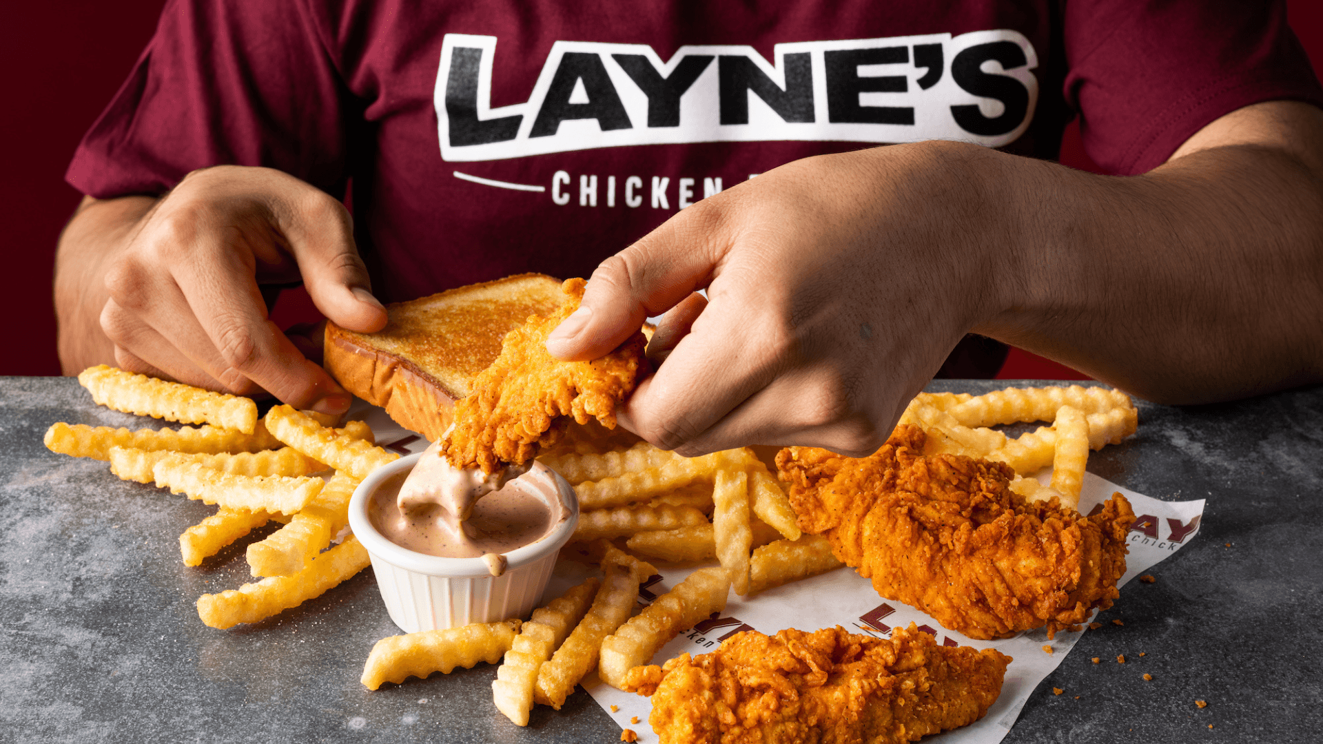 Layne’s Chicken Fingers Brings the Crunch to Rockwall with April 18 Grand Opening and Free Layne’s for a Year