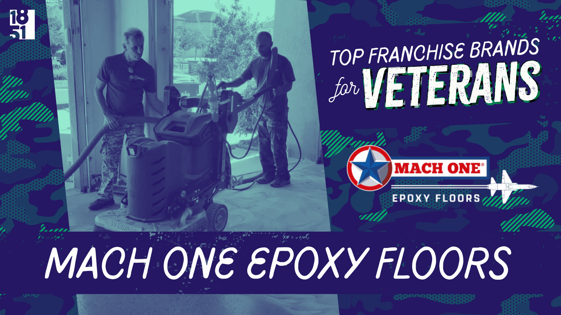 Top Franchise Brands for Veterans: MACH ONE Epoxy Floors