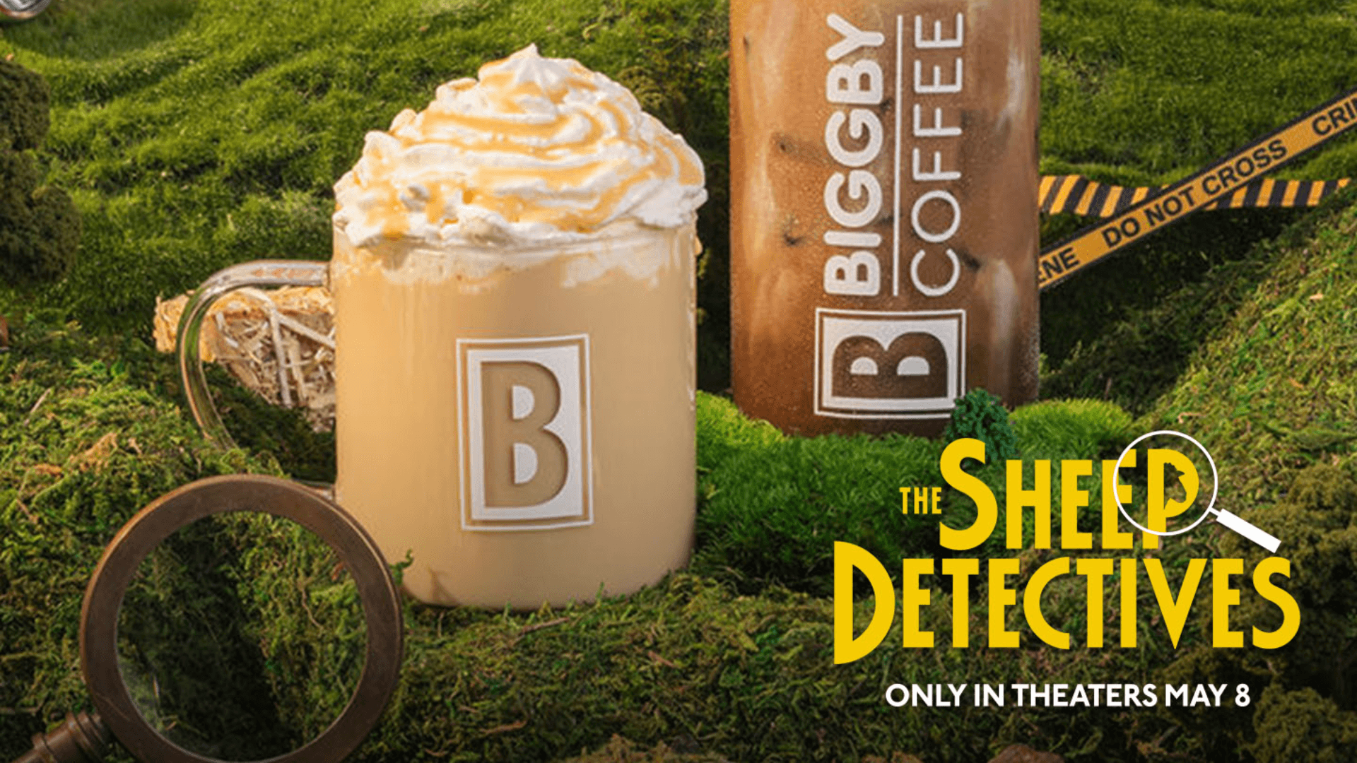 BIGGBY® COFFEE Teams Up with “The Sheep Detectives” for a Springtime Adventure Full of Fun (and Flavor)