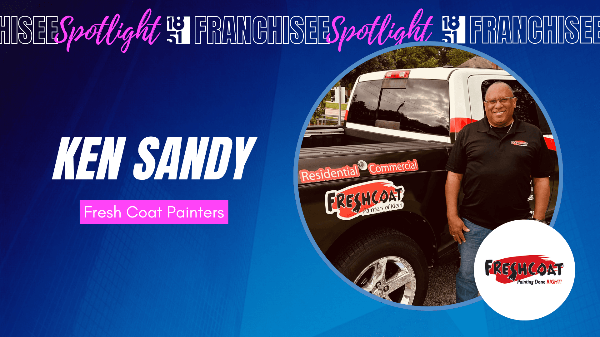 Former McDonald’s Technology Manager Opens Fresh Coat Painters Franchise to Beautify the Klein Community