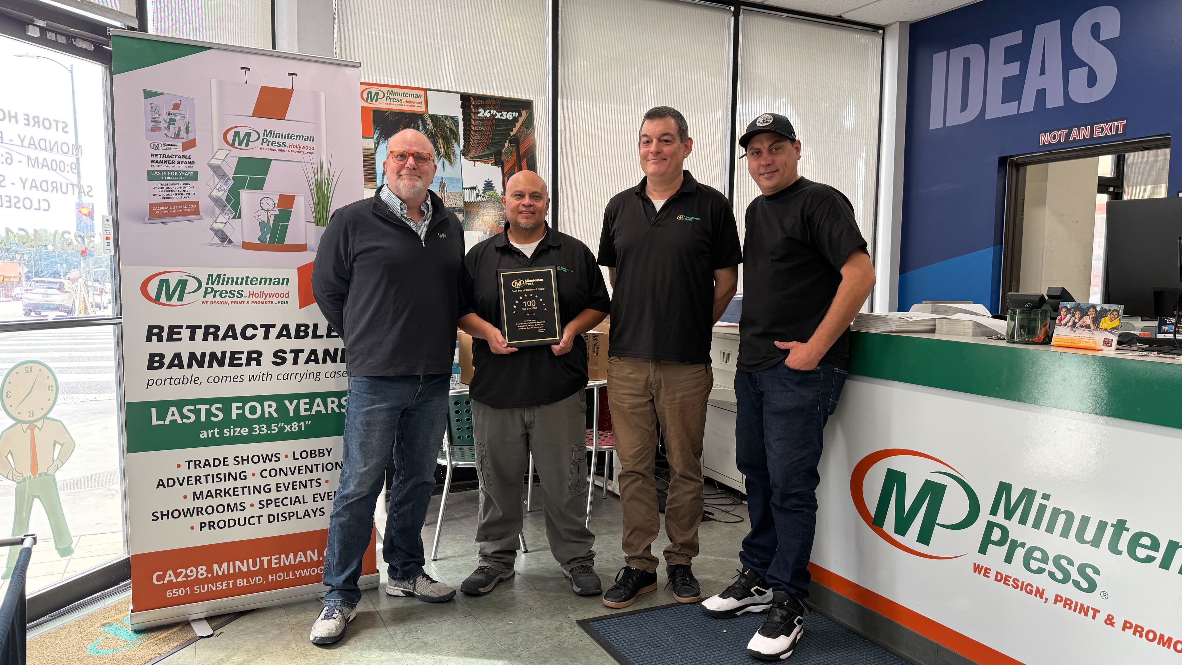 Ready for Prime Time: Joe Jereb Grows Minuteman Press Franchise in Hollywood, CA