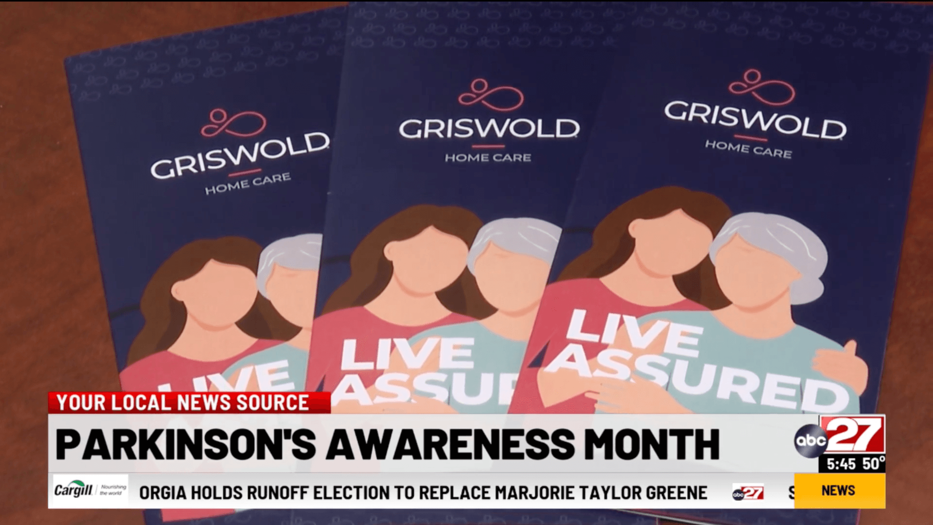 WHTM-TV: Griswold Home Care for Dauphin County, Pennsylvania, Offers Help for Parkinson’s Patients