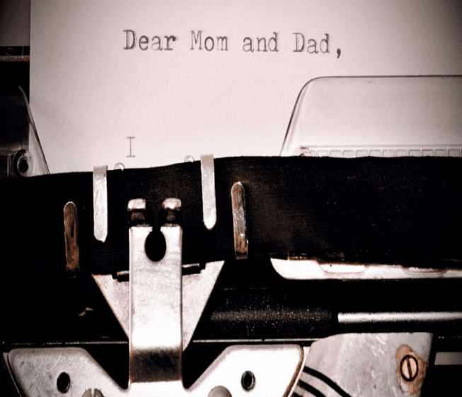 Dear Mom and Dad