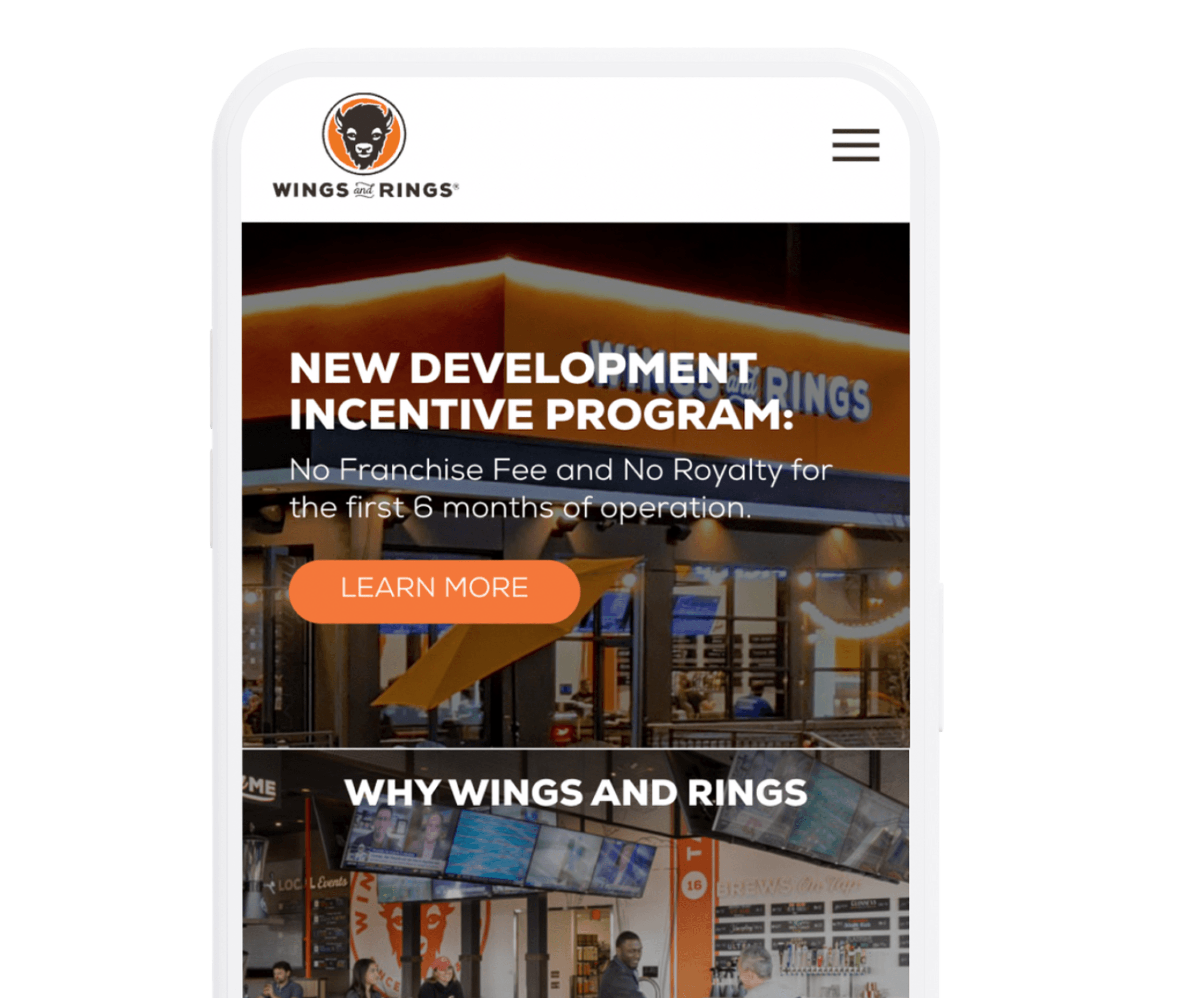 Franchise website development
