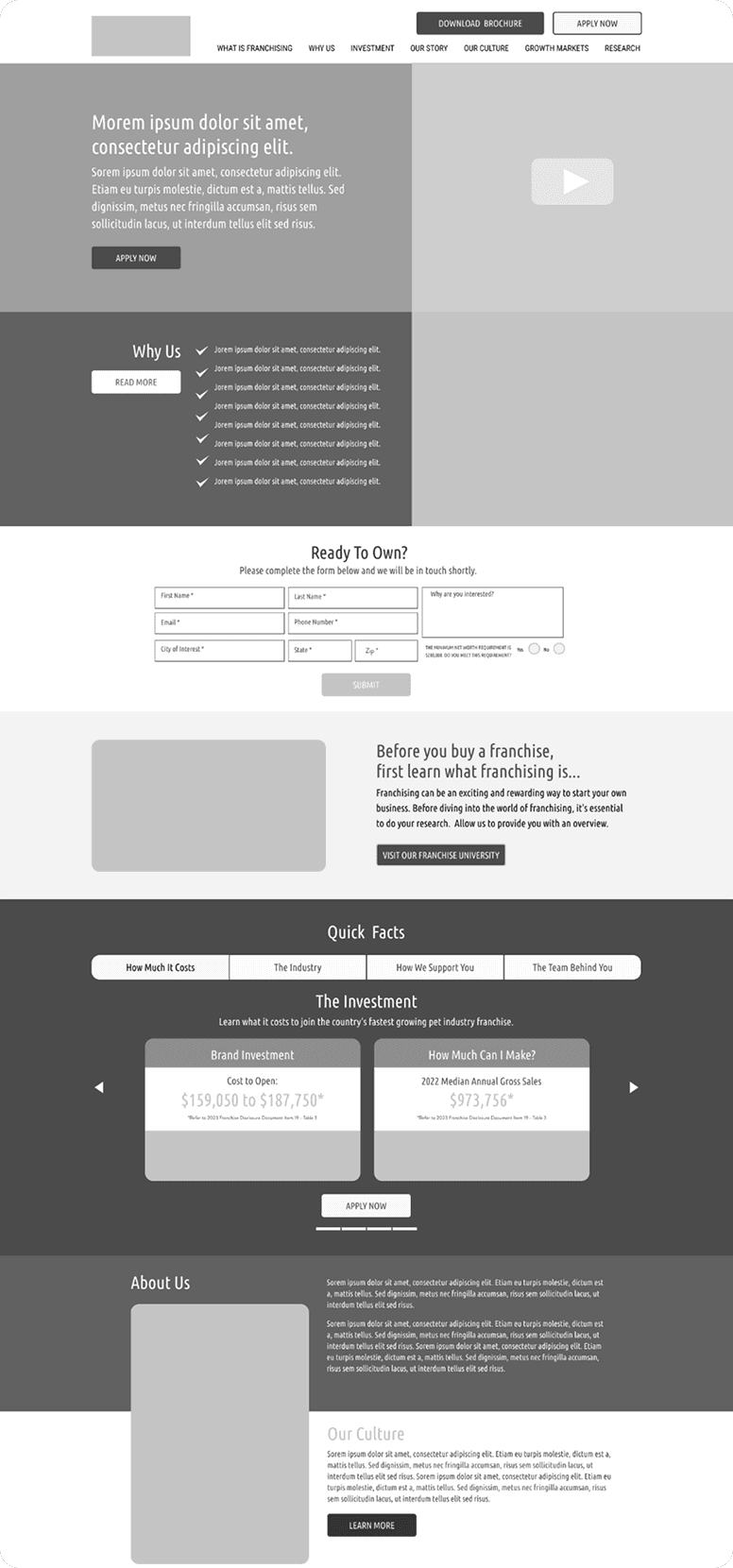 Website template 2