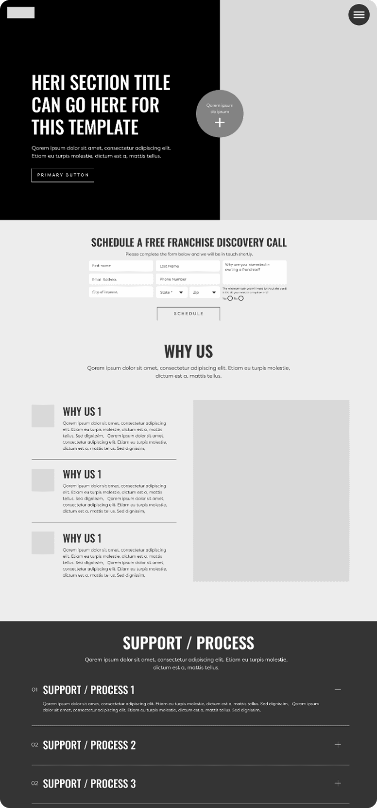 Website template 3