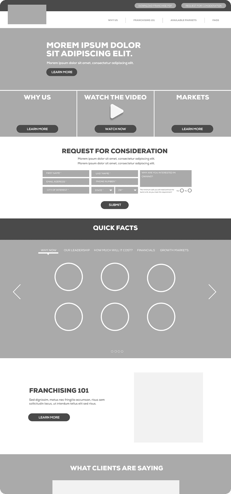 Website template 4