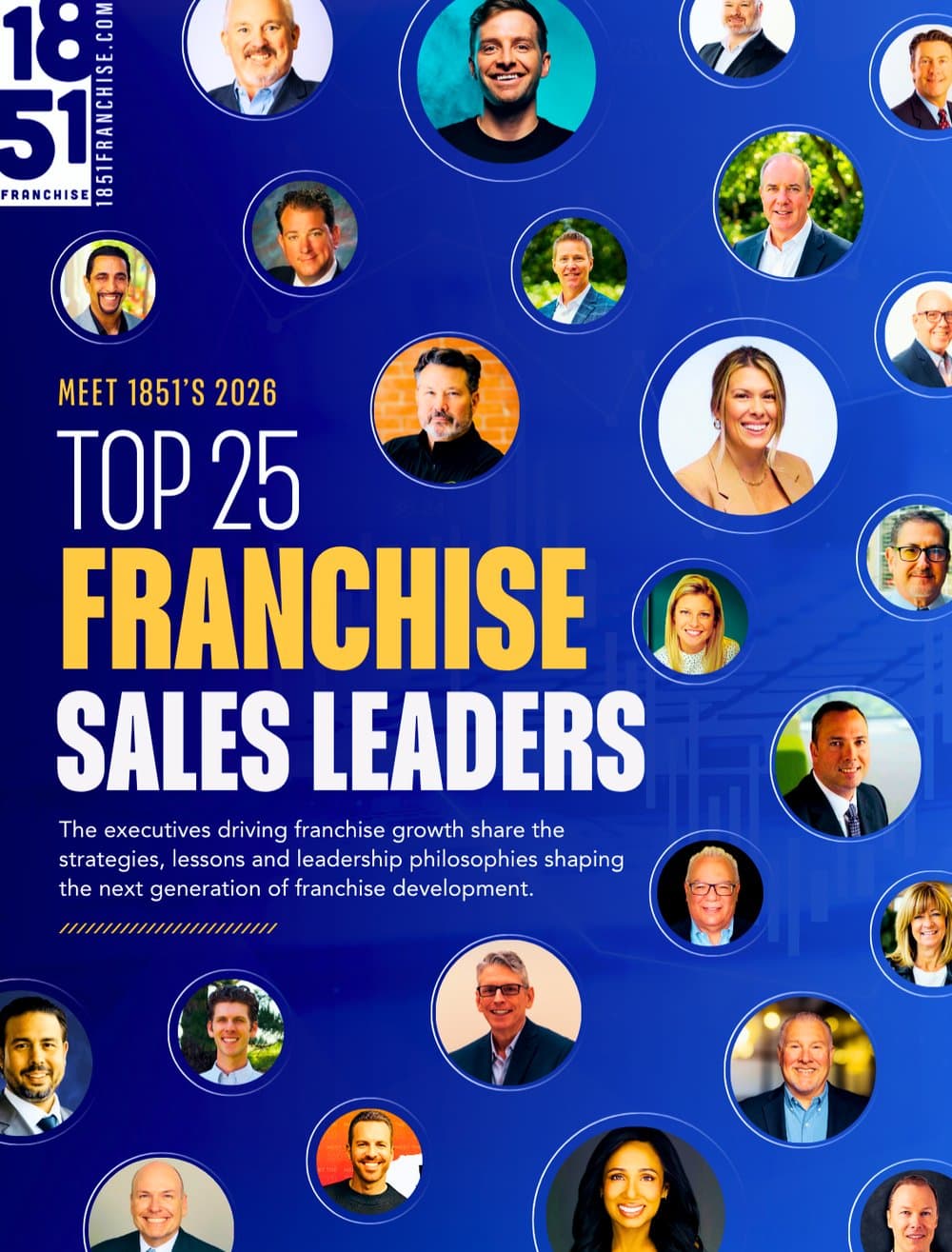 The Top 25 Franchise Sales Leaders to Know in 2026