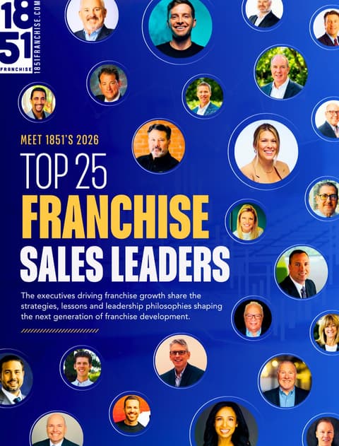 The Top 25 Franchise Sales Leaders to Know in 2026