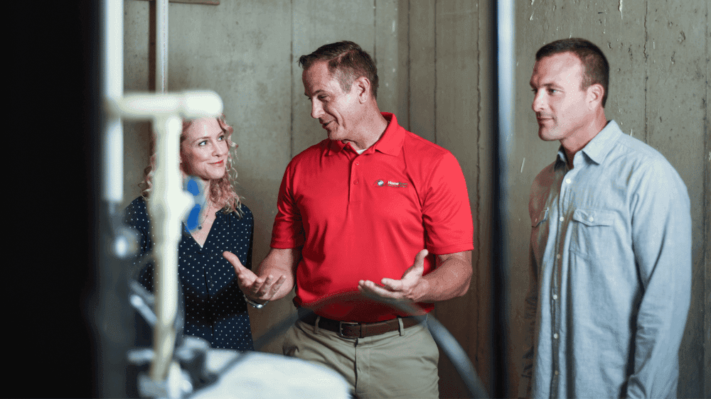 Faster Inspection Scheduling Is a Dealmaker in Today’s Real image of hometeam inspection service answering a scheduling call