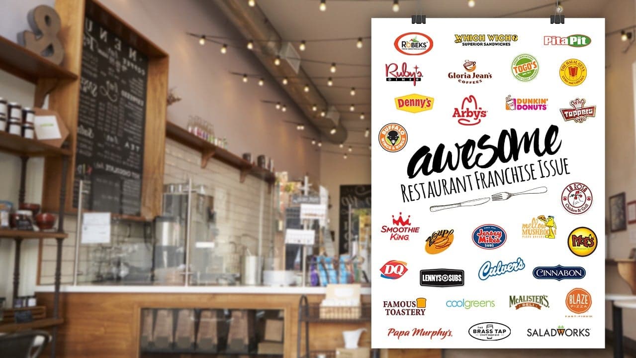Awesome Restaurant Franchises: Dunkin' Donuts | Zoup! | Denny's Awesome Restaurant Franchises: Dunkin' Donuts | Zoup! | Denny's