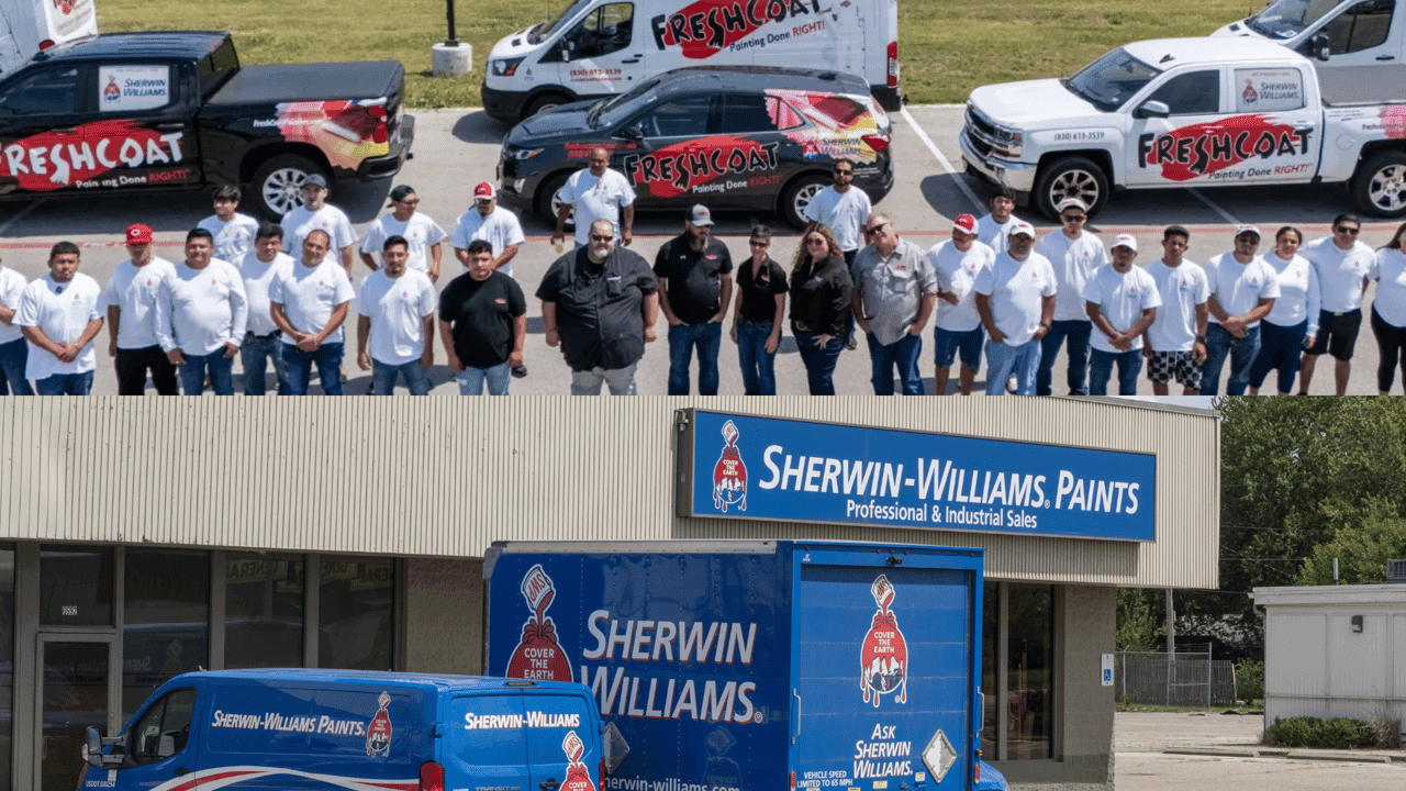 Strategic Partnership With Sherwin-Williams Helps Fresh Coat Franchisees Thrive Strategic Partnership With Sherwin-Williams Helps Fresh Coat Franchisees Thrive