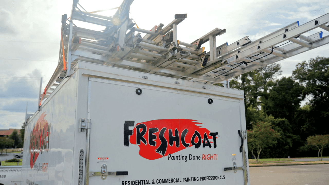 How undefined Evolved and Set New Standards Photo of Fresh Coat vehicle with ladders on top