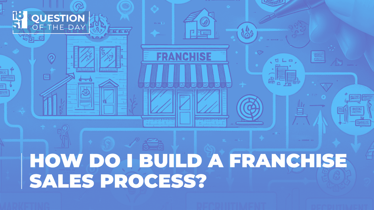 How to Build a Franchise Sales Process That Works and Scales How to Build a Franchise Sales Process That Works and Scales