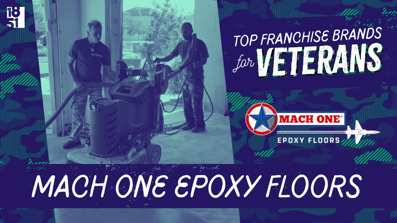 Top Franchise Brands for Veterans: MACH ONE Epoxy Floors Top Franchise Brands for Veterans: MACH ONE Epoxy Floors