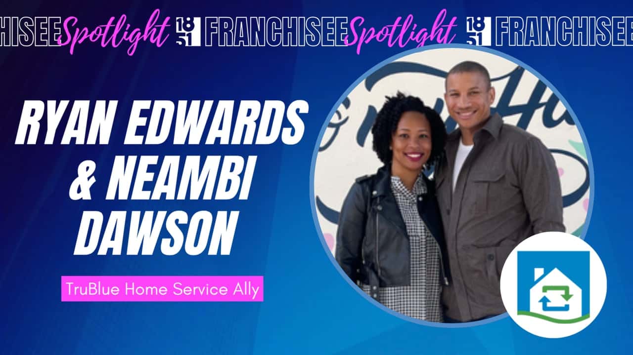 After a Family Experience with Aging Parents, This Austin Area Duo Is Building a TruBlue Home Service Ally Franchise Around Senior Safety Ryan Edwards and Neambi Dawson Franchisee Sporlight