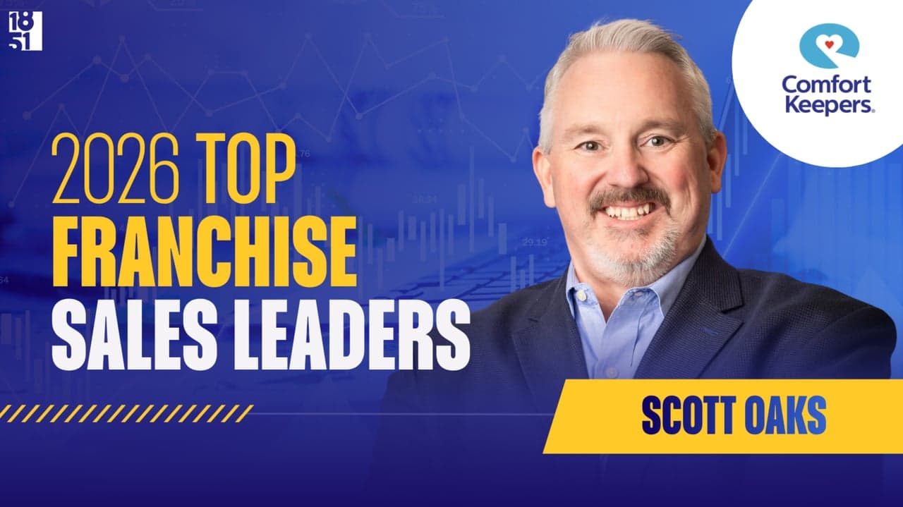 2026 Top Franchise Sales Leaders: Scott Oaks, VP of Franchis 2026 Top Franchise Sales Leaders: Scott Oaks, VP of Franchise Development for Comfort Keepers