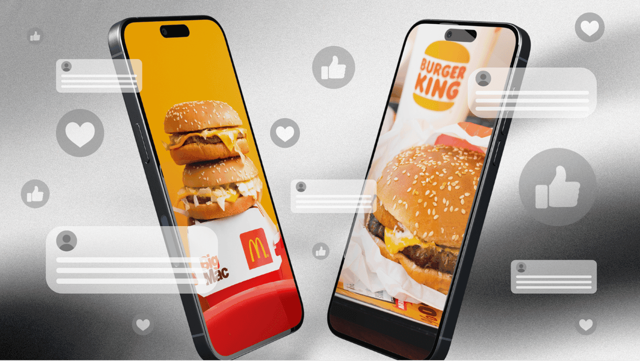McDonald’s and Burger King Take the QSR Burger Wars to Social Media McDonald’s and Burger King Take the QSR Burger Wars to Social Media