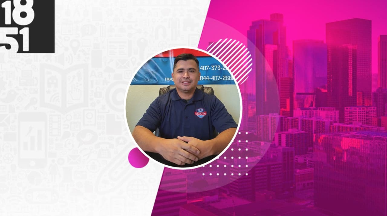 The Great Franchisee: Francisco Vergara, Pool Scouts, Orlando The Great Franchisee: Francisco Vergara, Pool Scouts, Orlando