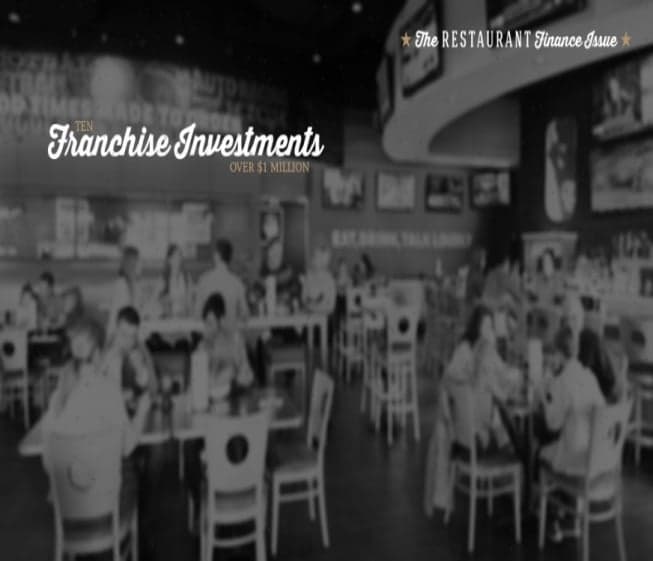 10 Franchise Investments Over $1 Million 10 Franchise Investments Over $1 Million