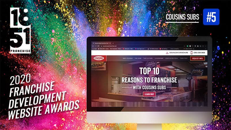 Top Franchise Development Websites: Number 5 — Cousins Subs Top Franchise Development Websites: Number 5 — Cousins Subs