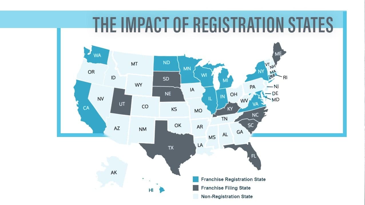 How Registration States Impact the Franchise Landscape How Registration States Impact the Franchise Landscape