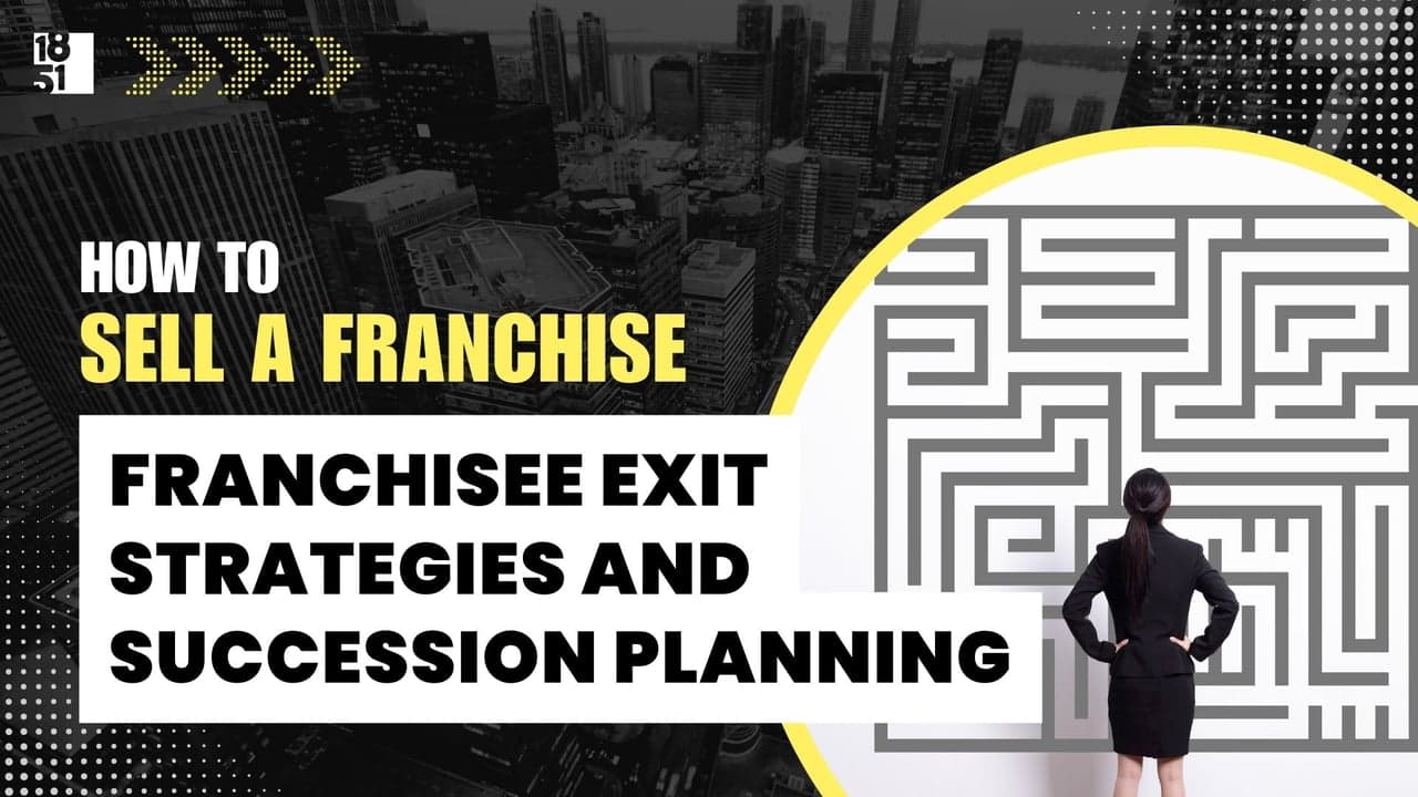 Chapter 19: Franchisee Exit Strategies and Succession Planning Chapter 19: Franchisee Exit Strategies and Succession Planning