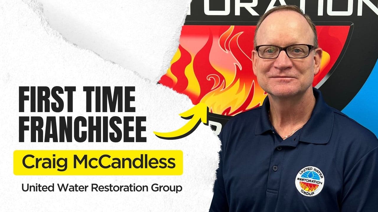 First-Time Franchisee Craig McCandless Chooses United Water Restoration Group First-Time Franchisee Craig McCandless Chooses United Water Restoration Group