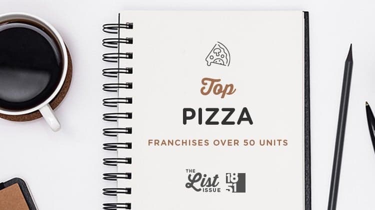 Top Pizza Franchises Over 50 Units Top Pizza Franchises Over 50 Units