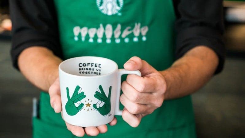American Sign Language-Centric Starbucks Location Opens in Washington D.C. American Sign Language-Centric Starbucks Location Opens in Washington D.C.