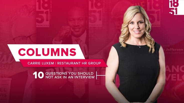 10 Questions You Should Not Ask in an Interview 10 Questions You Should Not Ask in an Interview