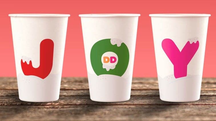 Dunkin' Unveils Its Own Line of Holiday Cups Dunkin' Unveils Its Own Line of Holiday Cups