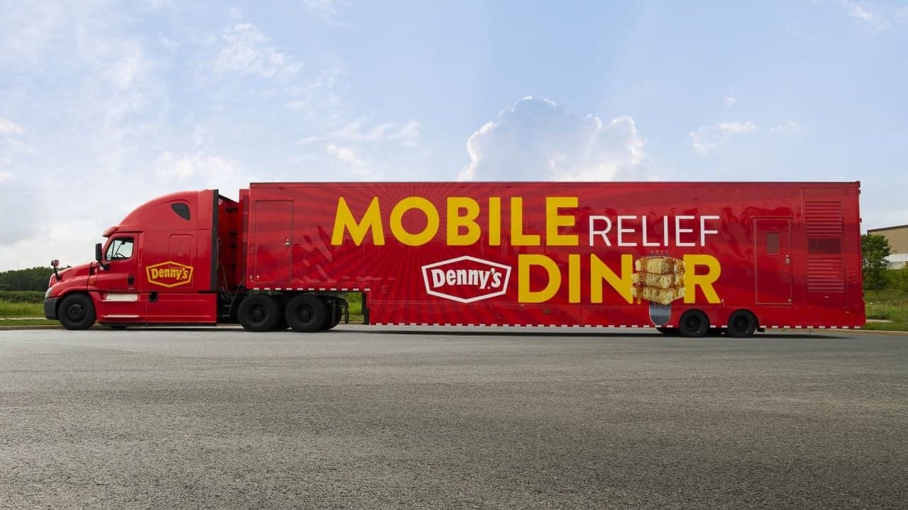 Denny’s is Driving its Mobile Diner to the Carolinas to Aid in Hurricane Florence Relief Denny’s is Driving its Mobile Diner to the Carolinas to Aid in Hurricane Florence Relief