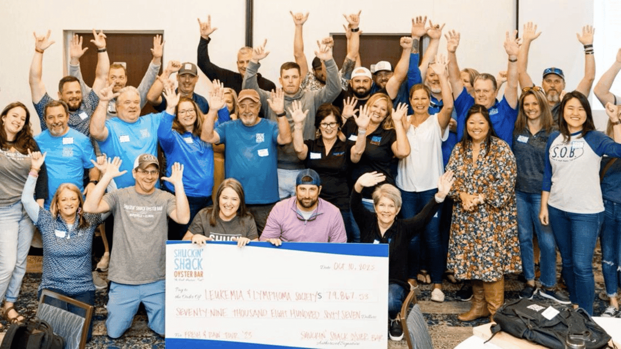 FSR: Shuckin’ Shack Raises $80K for the Leukemia and Lymphoma Society FSR: Shuckin’ Shack Raises $80K for the Leukemia and Lymphoma Society