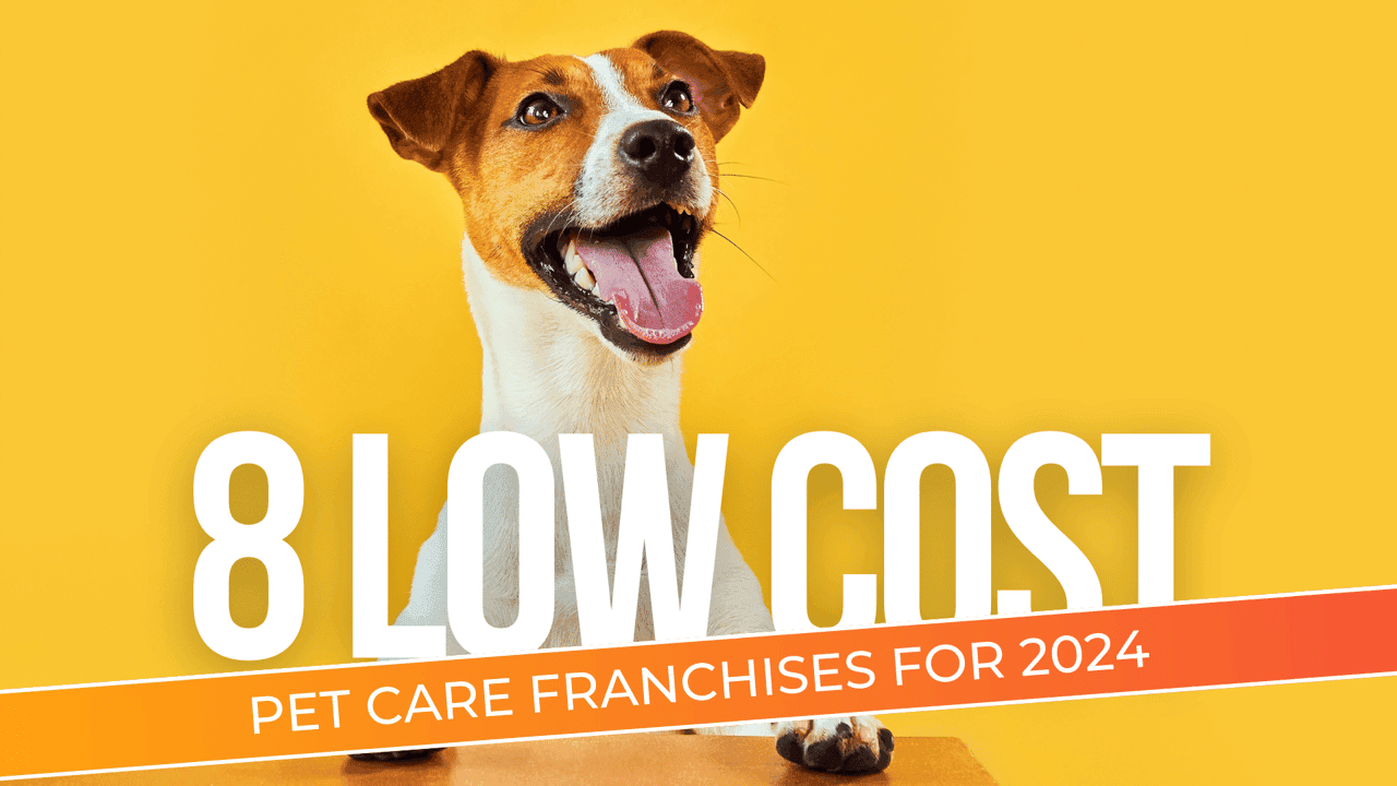 8 Low-Cost Pet Care Franchises 8 Low-Cost Pet Care Franchises