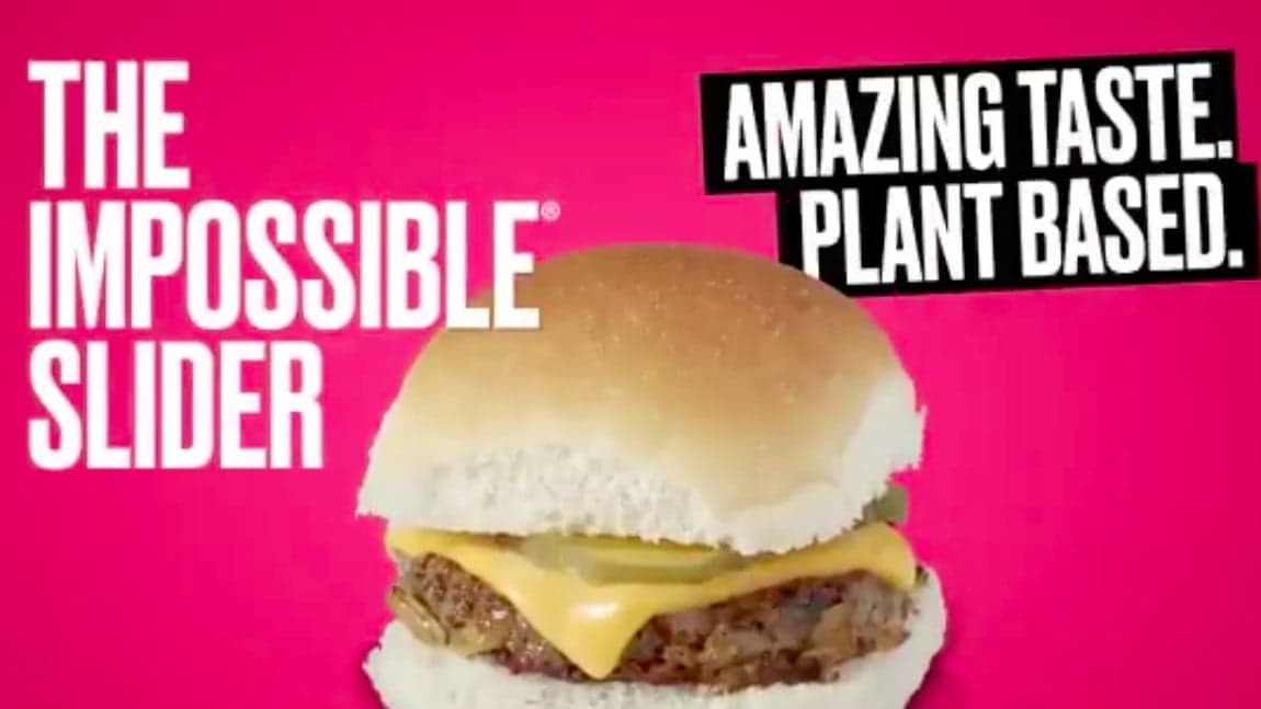 Impossible Foods’ Plant-Based Burger Coming to White Castle Locations Nationwide Impossible Foods’ Plant-Based Burger Coming to White Castle Locations Nationwide