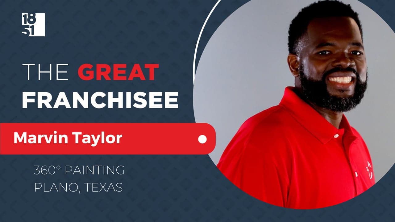 The Great Franchisee: Marvin Taylor, 360° Painting, Plano, Texas The Great Franchisee: Marvin Taylor, 360° Painting, Plano, Texas
