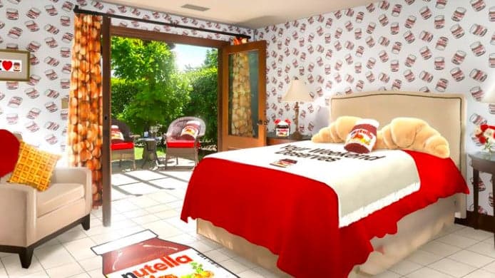 Nutella Follows in Taco Bell's Footsteps and Opens Hotel: Hotella Nutella Nutella Follows in Taco Bell's Footsteps and Opens Hotel: Hotella Nutella