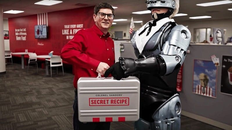 Colonel Sanders is RoboCop in KFC's Latest Series of Ads Colonel Sanders is RoboCop in KFC's Latest Series of Ads
